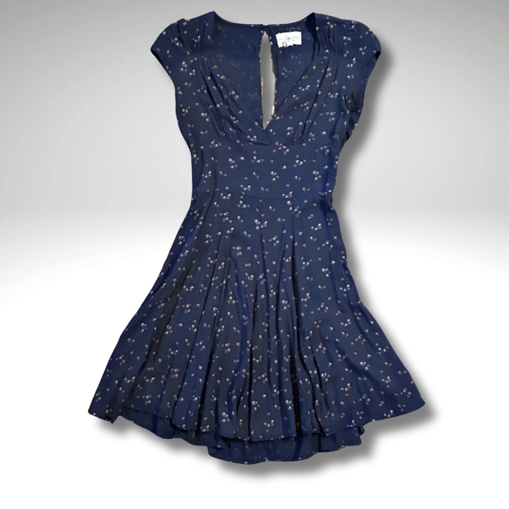 Denim & Supply Ralph Lauren Midnight Blue Floral Dress